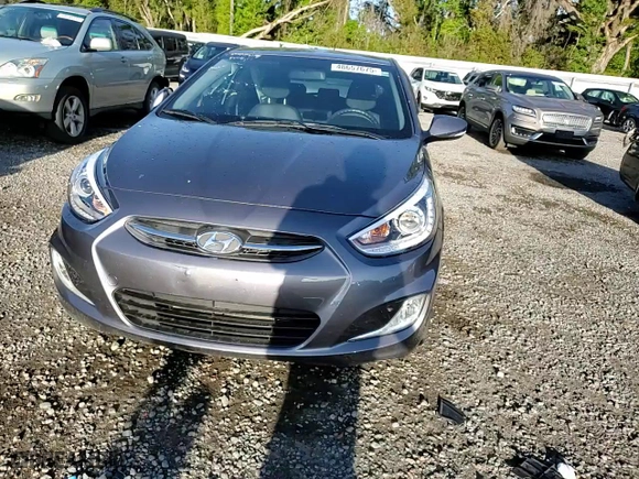 2016 Hyundai Accent Sport with VIN KMHCU5AE4GU272848, listed as a Copart auction lot 48657675 with 30,807 mi miles and Non Repairable. Bid and sale history available at carsss.com. Image 11.