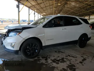2019 Chevrolet Equinox LS with VIN 3GNAXHEV5KS595174, listed as a Copart auction lot 50412685 with 108,253 mi miles and Salvage Title. Bid and sale history available at carsss.com. Image 1.