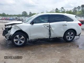 2014 Acura MDX with VIN 5FRYD3H28EB009096, listed as a IAAI auction lot 41993243 with 309,234 mi miles and . Bid and sale history available at DreamBid. Image 14.