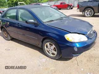 2006 Toyota Corolla CE with VIN JTDBR32E260059410, listed as a IAAI auction lot 42606319 with 243,756 mi miles and . Bid and sale history available at DreamBid. Image 1.
