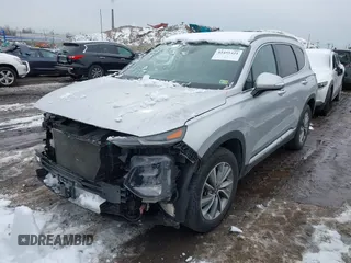 2019 Hyundai Santa Fe Ultimate with VIN 5NMS5CAD1KH000394, listed as a IAAI auction lot 41455421 with 42,886 mi miles and . Bid and sale history available at DreamBid. Image 20.