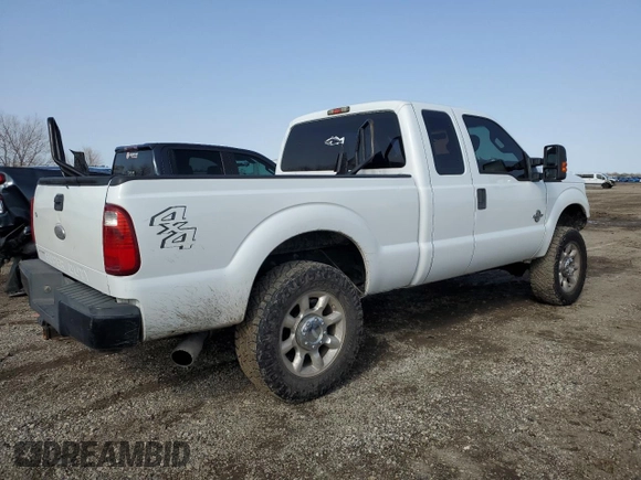 2011 Ford F-250 XL with VIN 1FT7X2BT8BEA48252, listed as a Copart auction lot 45029345 with 192,987 mi miles and Salvage Title. Bid and sale history available at DreamBid. Image 3.