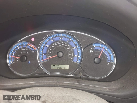 2009 Subaru Forester X with VIN JF2SH63629H743523, listed as a IAAI auction lot 41925173 with 196,469 mi miles and . Bid and sale history available at DreamBid. Image 7.