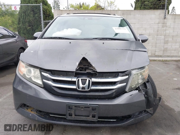 2017 Honda Odyssey EX-L with VIN 5FNRL5H66HB010100, listed as a IAAI auction lot 42088394 with Not Provided miles and . Bid and sale history available at DreamBid. Image 12.