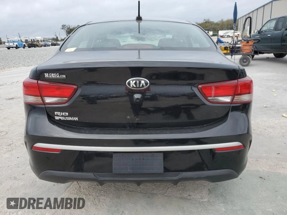 2021 Kia Rio LX with VIN 3KPA24AD1ME379529, listed as a Copart auction lot 45777695 with 40,985 mi miles and Non Repairable. Bid and sale history available at carsss.com. Image 6.