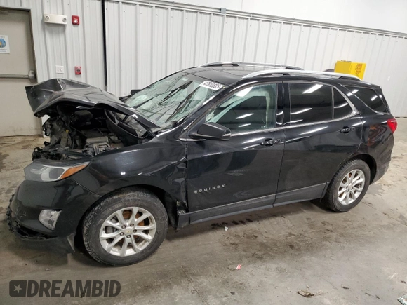 2018 Chevrolet Equinox LT with VIN 2GNAXSEV2J6284201, listed as a Copart auction lot 47880885 with Not Provided miles and Salvage Title. Bid and sale history available at DreamBid. Image 1.