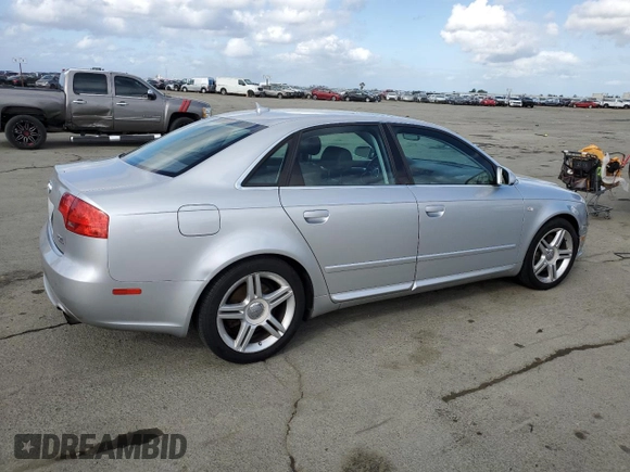 2008 Audi A4 2.0T with VIN WAUDF78E88A034232, listed as a Copart auction lot 51006895 with 150,186 mi miles and Clean title. Bid and sale history available at DreamBid. Image 3.