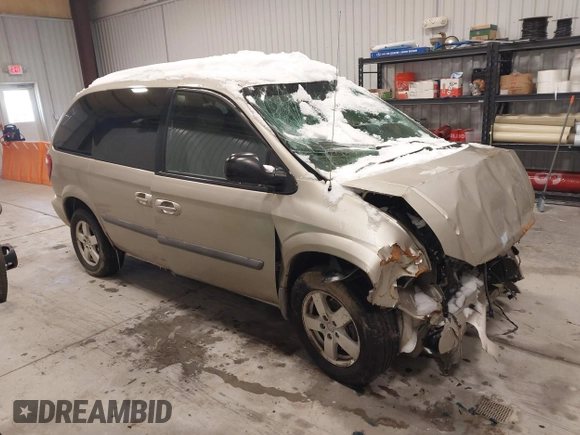 2007 Dodge Caravan SXT with VIN 1D4GP45R97B182694, listed as a IAAI auction lot 41295286 with Not Provided miles and . Bid and sale history available at DreamBid. Image 1.