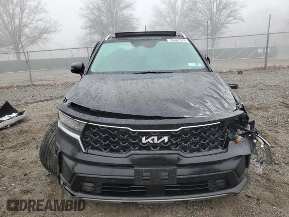2023 Kia Sorento EX z VIN KNDRHDLG7P5144416, wystawiony jako Copart lot #84367914 z przebiegiem 62 892 mil mil oraz Szkoda całkowita • Salvage title. Historia ofert i sprzedaży dostępna na DreamBid. Obrazek 5.
