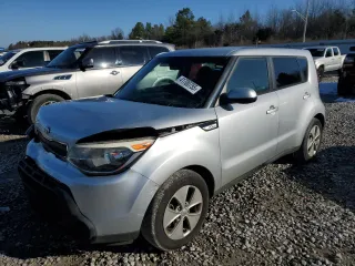 2015 Kia Soul with VIN KNDJN2A2XF7793759, listed as a Copart auction lot 41700755 with 82,410 mi miles and Salvage Title. Bid and sale history available at carsss.com. Image 1.
