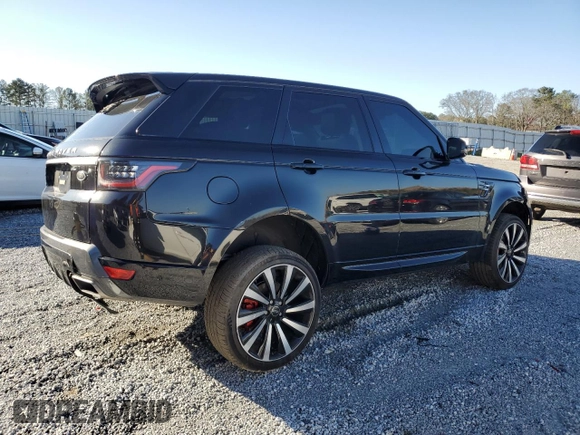 2018 Land Rover Range Rover Sport HSE z VIN SALWR2RK0JA183677, wystawiony jako Copart lot #48119615 z przebiegiem 55 233 mil mil oraz Szkoda całkowita • Salvage title. Historia ofert i sprzedaży dostępna na DreamBid. Obrazek 3.