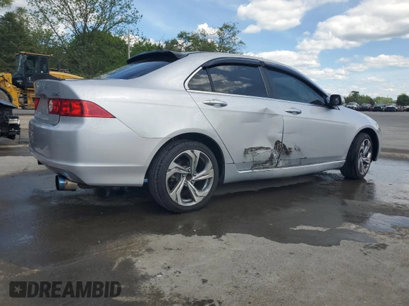 2005 Acura TSX z VIN JH4CL96995C034991, wystawiony jako Copart lot #55812695 z przebiegiem 197 393 mil mil oraz Szkoda całkowita • Salvage title. Historia ofert i sprzedaży dostępna na DreamBid. Obrazek 3.