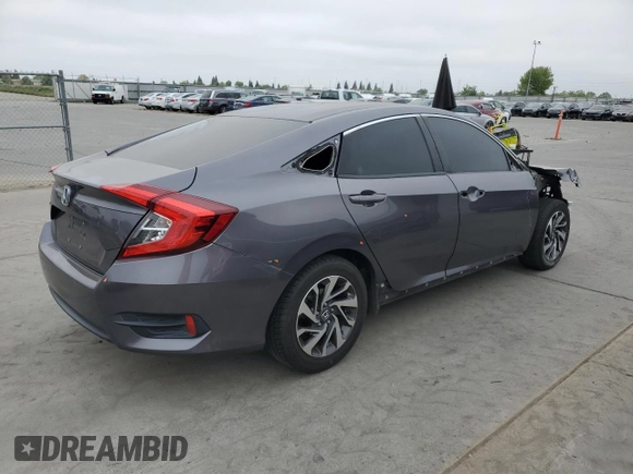 2016 Honda Civic EX with VIN 19XFC2F70GE208835, listed as a Copart auction lot 53749675 with 100,147 mi miles and Salvage Title. Bid and sale history available at DreamBid. Image 3.