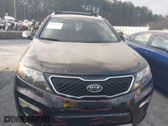 2012 Kia Sorento SX with VIN 5XYKW4A29CG261026, listed as a IAAI auction lot 41508403 with 202,356 mi miles. Bid and sale history available at carsss.com. Image 12.