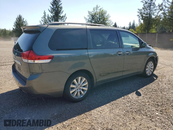 2011 Toyota Sienna XLE z VIN 5TDDK3DC9BS008017, wystawiony jako Copart lot #63872035 z przebiegiem 97 589 mil mil oraz Szkoda całkowita • Salvage title. Historia ofert i sprzedaży dostępna na DreamBid. Obrazek 3.
