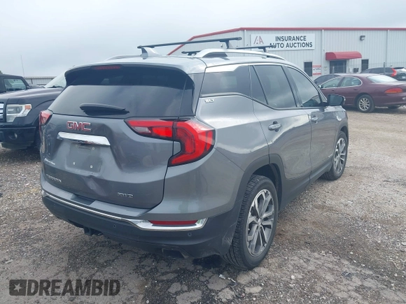 2020 GMC Terrain SLT z VIN 3GKALVEX1LL221746, wystawiony jako IAAI lot #42423745 z przebiegiem 94 489 mil mil oraz . Historia ofert i sprzedaży dostępna na DreamBid. Obrazek 4.