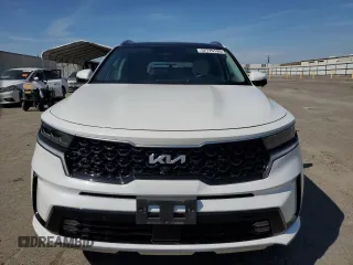 2023 Kia Sorento SX Prestige with VIN KNDRMDLH7P5186833, listed as a Copart auction lot 52779195 with 17,616 mi miles and Salvage title. Bid and sale history available at DreamBid. Image 5.