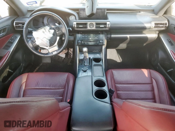 2014 Lexus IS 250 with VIN JTHBF1D25E5019919, listed as a Copart auction lot 58667425 with 154,400 mi miles and Salvage title. Bid and sale history available at DreamBid. Image 8.