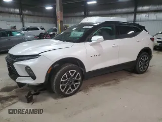 2024 Chevrolet Blazer RS с VIN 3GNKBKRS3RS192515, выставлен на аукционе Copart как лот 48228275 с пробегом 18 314 миль миль и Списание • Salvage title. История ставок и продаж доступна на DreamBid. Изображение 1.
