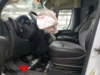 2025 Ram ProMaster Cargo Van Tradesman with VIN 3C6LRVCG3SE512992, listed as a Copart auction lot 47081275 with 0 mi miles and Salvage Title. Bid and sale history available at carsss.com. Image 7.