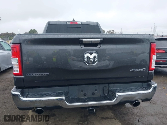 2020 Ram 1500 Big Horn with VIN 1C6SRFBT2LN372298, listed as a IAAI auction lot 41493691 with 73,172 mi miles. Bid and sale history available at carsss.com. Image 16.