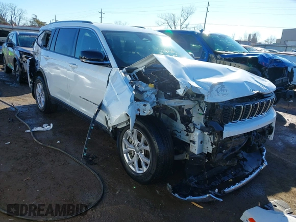 2022 Jeep Grand Cherokee Limited z VIN 1C4RJKBG7N8622646, wystawiony jako IAAI lot #41322751 z przebiegiem 37 728 mil mil oraz . Historia ofert i sprzedaży dostępna na DreamBid. Obrazek 1.
