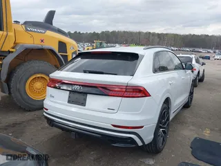 2021 Audi Q8 Prestige with VIN WA1FVAF13MD008507, listed as a IAAI auction lot 41725785 with 72,749 mi miles. Bid and sale history available at carsss.com. Image 4.