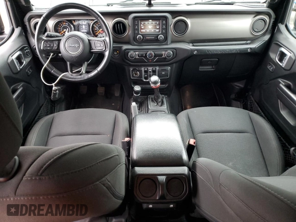 2018 Jeep Wrangler Unlimited Sport с VIN 1C4HJXDG2JW251245, выставлен на аукционе Copart как лот 55234815 с пробегом 70 424 миль миль и Списание • Salvage title. История ставок и продаж доступна на DreamBid. Изображение 8.