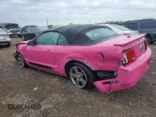 2009 Ford Mustang with VIN 1ZVHT84N595116922, listed as a Copart auction lot 55129515 with 180,469 mi miles and Salvage title. Bid and sale history available at DreamBid. Image 2.