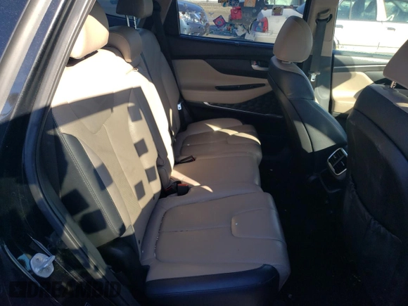 2020 Hyundai Santa Fe SEL with VIN 5NMS3CAAXLH275078, listed as a Copart auction lot 42178595 with 49,491 mi miles and Salvage Title. Bid and sale history available at carsss.com. Image 10.