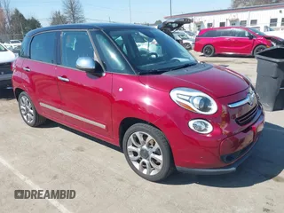 2014 FIAT 500L Lounge with VIN ZFBCFACH1EZ022517, listed as a IAAI auction lot 41783768 with 100,797 mi miles and . Bid and sale history available at DreamBid. Image 1.