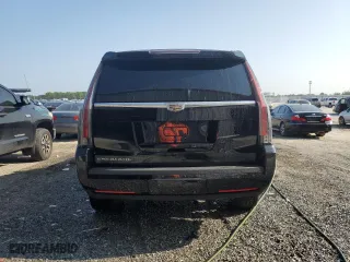 2019 Cadillac Escalade Premium Luxury with VIN 1GYS4CKJ9KR395566, listed as a Copart auction lot 60451533 with 55,328 mi miles and Salvage Title. Bid and sale history available at carsss.com. Image 6.