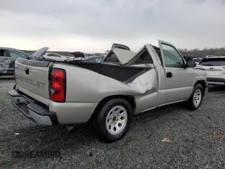 2005 Chevrolet Silverado 1500 Work Truck with VIN 1GCEC14V85Z316676, listed as a Copart auction lot 48424985 with 51,310 mi miles and Non Repairable. Bid and sale history available at DreamBid. Image 3.