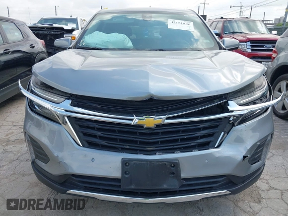 2024 Chevrolet Equinox LT with VIN 3GNAXKEGXRL353449, listed as a IAAI auction lot 42151836 with 26,903 mi miles and . Bid and sale history available at DreamBid. Image 12.
