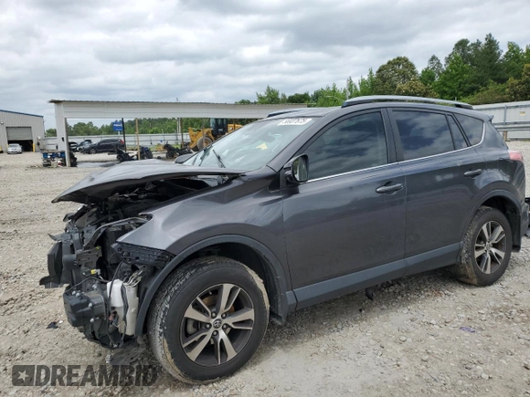 2018 Toyota RAV4 XLE with VIN JTMWFREV3JJ168194, listed as a Copart auction lot 56937675 with 82,589 mi miles and Salvage title. Bid and sale history available at DreamBid. Image 1.