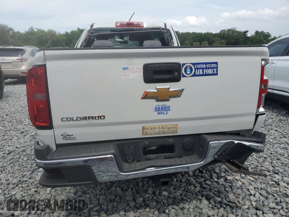 2016 Chevrolet Colorado 2WD WT with VIN 1GCHSBEA3G1344579, listed as a Copart auction lot 54007715 with 80,193 mi miles and Non Repairable. Bid and sale history available at DreamBid. Image 6.
