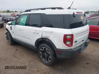 2023 Ford Bronco Sport Outer Banks with VIN 3FMCR9C6XPRE28168, listed as a IAAI auction lot 42311113 with 41,909 mi miles and . Bid and sale history available at DreamBid. Image 3.
