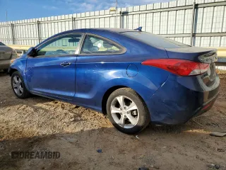 2013 Hyundai Elantra Coupe GS PZEV with VIN KMHDH6AE8DU011362, listed as a Copart auction lot 83371984 with 177,176 mi miles and Salvage Title. Bid and sale history available at carsss.com. Image 2.