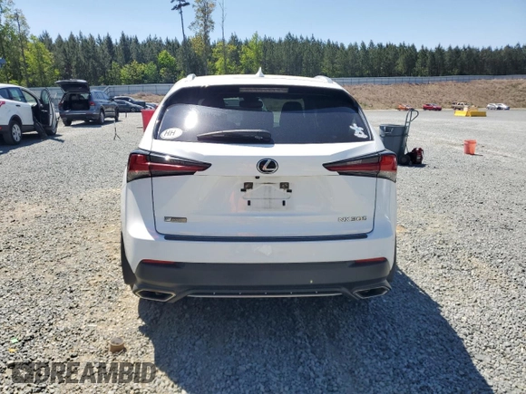 2020 Lexus NX 300 F Sport z VIN JTJJARBZ8L5005016, wystawiony jako Copart lot #53314025 z przebiegiem 93 850 mil mil oraz Szkoda całkowita • Salvage title. Historia ofert i sprzedaży dostępna na DreamBid. Obrazek 6.