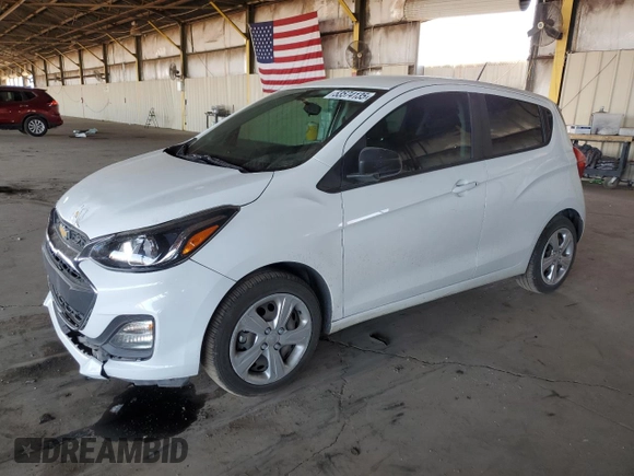 2020 Chevrolet Spark LS with VIN KL8CB6SA3LC474326, listed as a Copart auction lot 53574135 with 30,514 mi miles and Salvage Title. Bid and sale history available at DreamBid. Image 1.