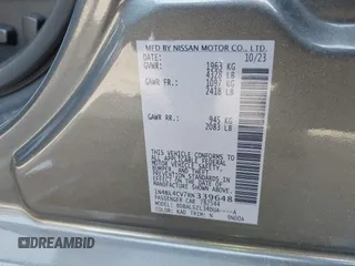2024 Nissan Altima 2.5 SR with VIN 1N4BL4CV7RN339648, listed as a IAAI auction lot 41833311 with 18,200 mi miles. Bid and sale history available at carsss.com. Image 9.