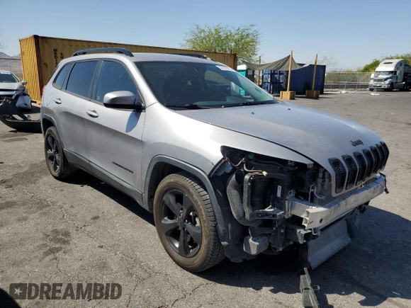 2018 Jeep Cherokee Latitude Tech Connect with VIN 1C4PJMCX0JD506479, listed as a Copart auction lot 57210275 with 189,588 mi miles and Salvage title. Bid and sale history available at DreamBid. Image 4.