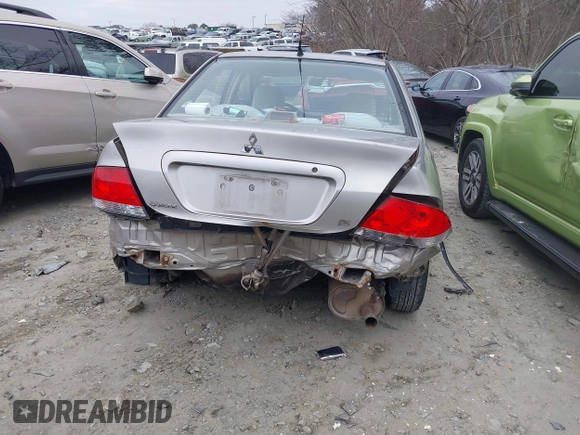 2004 Mitsubishi Lancer ES with VIN JA3AJ26E94U061750, listed as a IAAI auction lot 41262993 with 168,723 mi miles and . Bid and sale history available at DreamBid. Image 6.