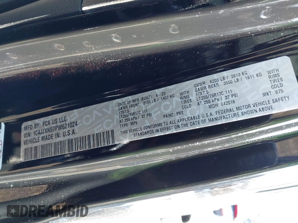 2023 Jeep Wrangler с VIN 1C4JJXN67PW621024, выставлен на аукционе IAAI как лот 41411389 с пробегом 21 306 миль миль и . История ставок и продаж доступна на DreamBid. Изображение 9.