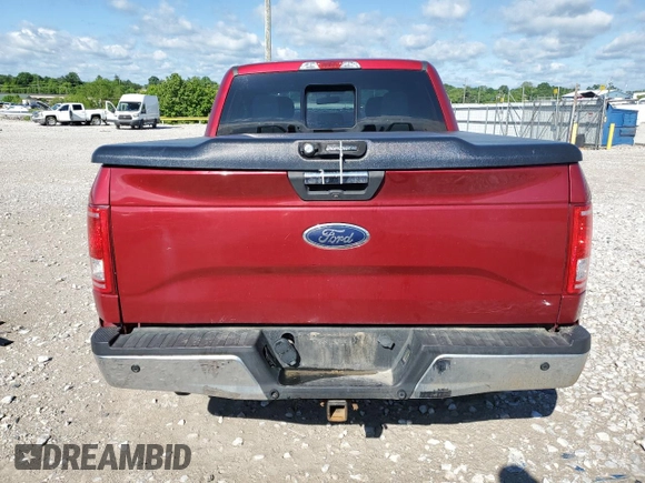 2017 Ford F-150 XL с VIN 1FTEW1EF8HFC31731, выставлен на аукционе Copart как лот 57499015 с пробегом 76 966 миль миль и Списание • Salvage title. История ставок и продаж доступна на DreamBid. Изображение 6.