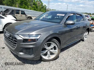 2019 Audi Q8 Premium Plus with VIN WA1BVAF19KD023606, listed as a Copart auction lot 50978295 with 0 mi miles and Non Repairable. Bid and sale history available at carsss.com. Image 1.