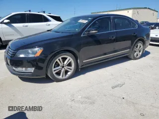 2015 Volkswagen Passat SE with VIN 1VWBS7A30FC007491, listed as a Copart auction lot 47644975 with 137,478 mi miles and Salvage title. Bid and sale history available at DreamBid. Image 1.