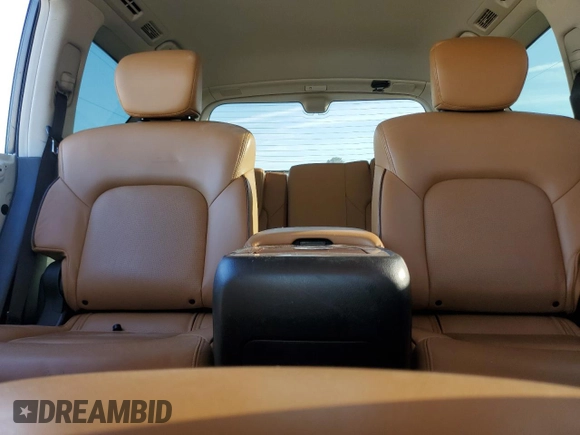 2018 Nissan Armada Platinum with VIN JN8AY2NF8J9331111, listed as a Copart auction lot 47265315 with 121,008 mi miles and Salvage Title. Bid and sale history available at carsss.com. Image 10.