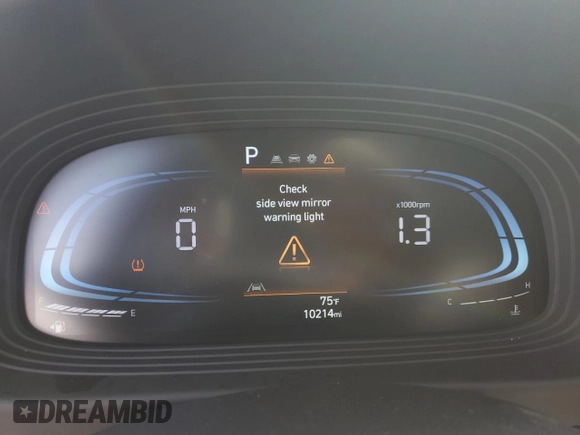 2023 Hyundai Venue Limited with VIN KMHRC8A35PU276260, listed as a Copart auction lot 48778685 with 10,214 mi miles and Salvage Title. Bid and sale history available at DreamBid. Image 9.