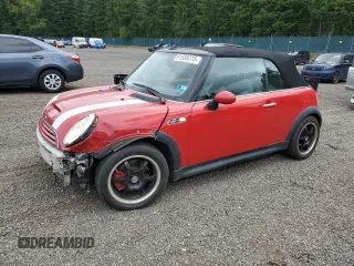 2006 MINI Convertible S z VIN WMWRH335X6TF87081, wystawiony jako Copart lot #61588215 z przebiegiem Nie podano mil oraz Szkoda całkowita • Salvage title. Historia ofert i sprzedaży dostępna na DreamBid. Obrazek 1.